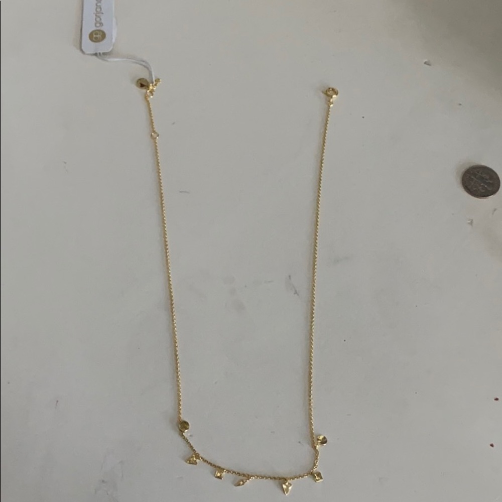 gold necklace